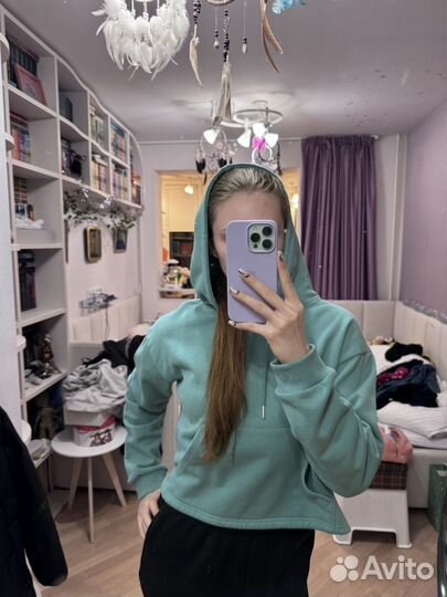 Укороченное худи To be blossom