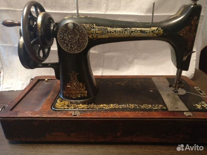 Машинка швейная зингер-подольск, ручная