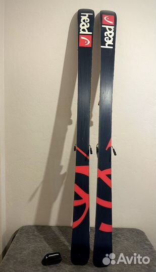 Горные лыжи твин тип head, крепления и ботинки