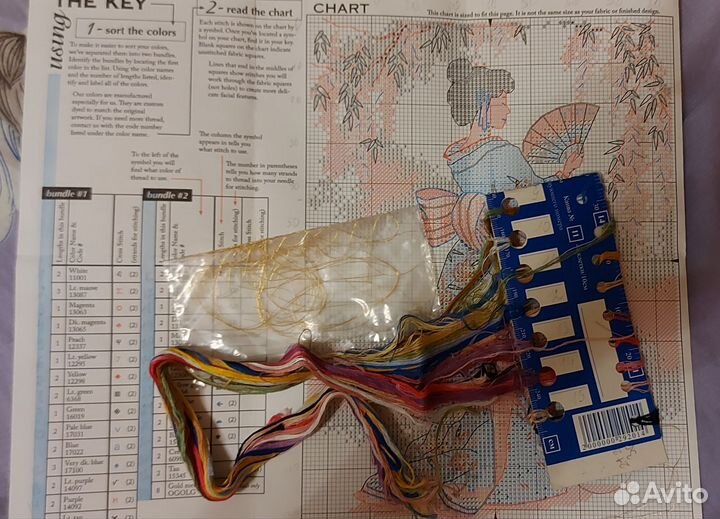 Остатки наборов для вышивания Dimensions