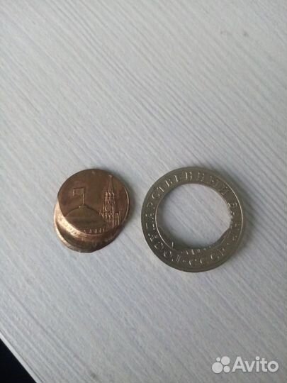 10 рублей брак