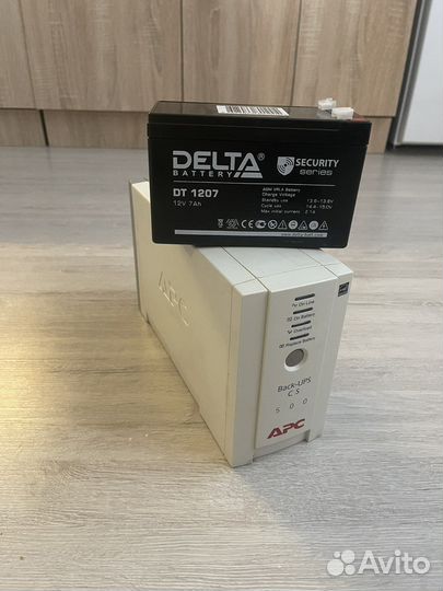 Ибп 500W с новым акб APC Back-UPC CS 500