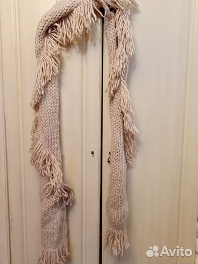 Шарф крупной вязки