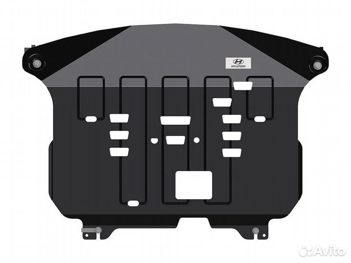 Защита картера оригинальная для Hyundai Santa Fe