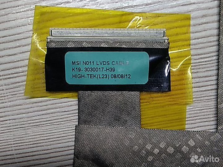 Шлейф матрицы для нетбука K19-3030017-H39