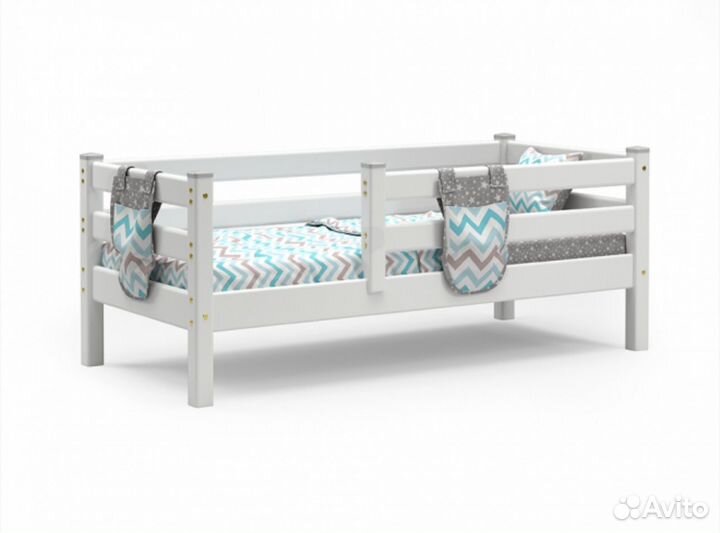 Детская кровать домик с матрасом