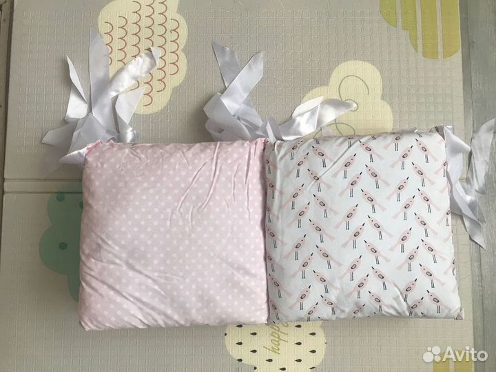 Бортики в детскую кроватку