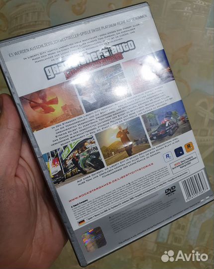 PS2 GTA Liberty City Stories (без карты и мануала)