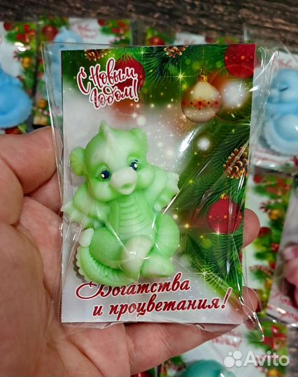 Мыло ручной работы дракоша