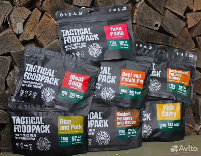Тактический продуктовый универсальный пакет с едой
