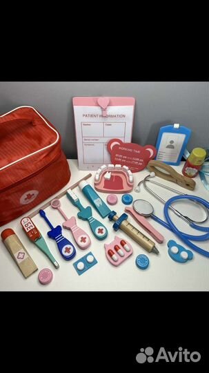 Набор доктора с сумкой Новый в коробке 22 предмета