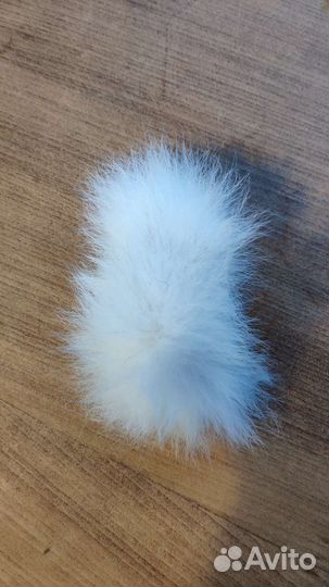 Заячий хвост натуральный
