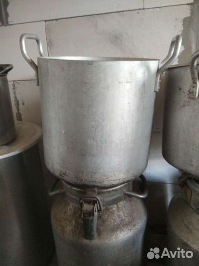 Фляга алюминиевая бу 40л