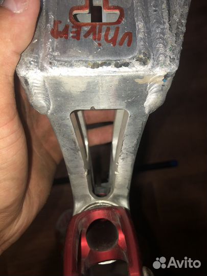 Дека для трюкового самоката парк