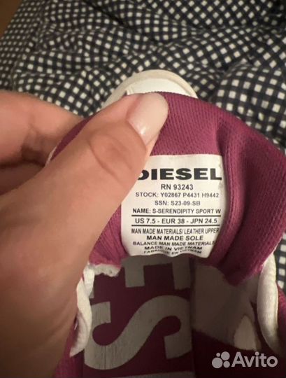 Кроссовки diesel женские