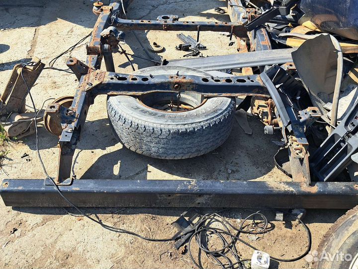 Задняя Часть Рамы Тойота Хайлюкс 7 2012