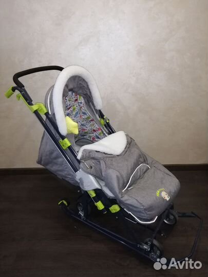 Санки коляска ника