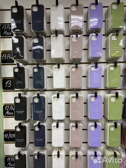 Silicon Case (все модели iPhone)