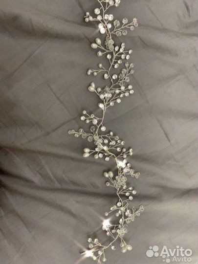 Украшение для волос заколка венок