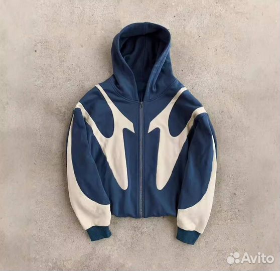 Мужское зип худи