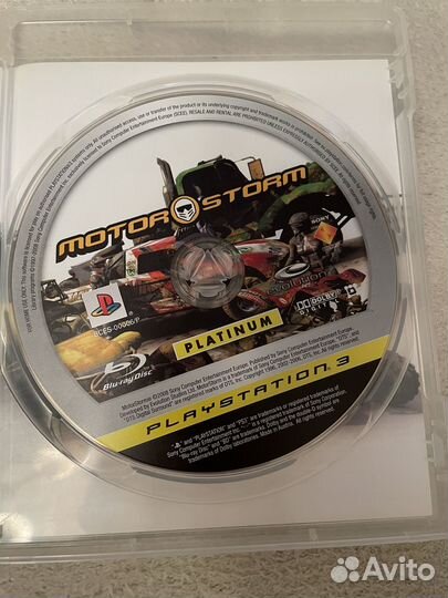 Motorstorm ps3 игра