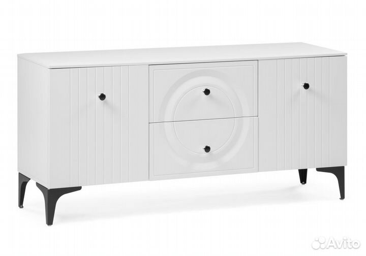 Тв-тумбы Вестра белый шагрень