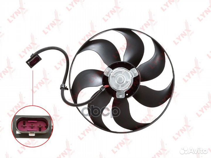 Вентилятор радиатора audi A3 1.6-1.9D 96-03, SK