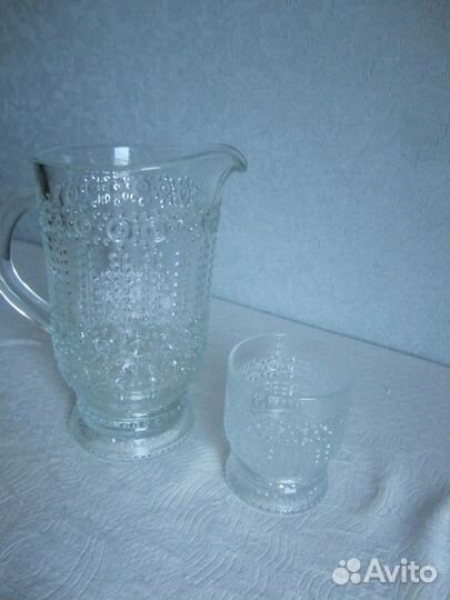 Богемия Стаканы2+ Матура(Кувшин+Стакан) ЧССР