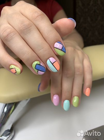 Укрепление ногтей гелем