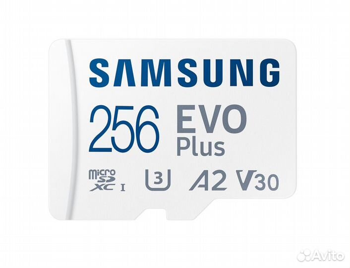 Карта microsdxc Samsung Evo Plus на 256GB