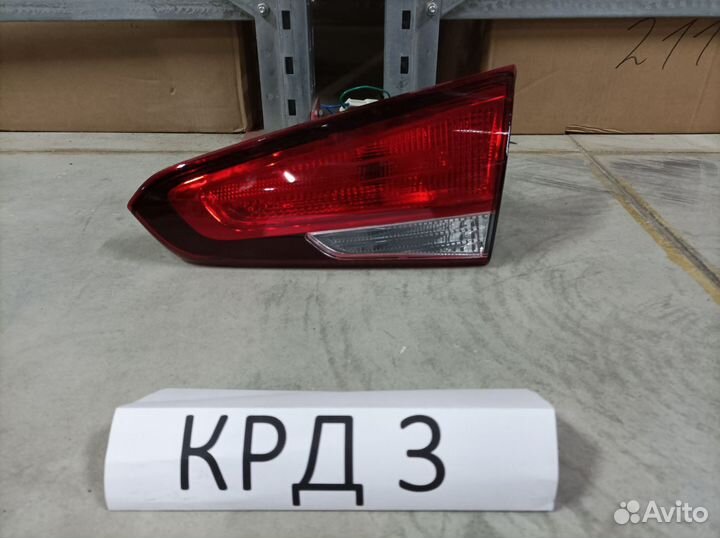 Фонарь правый внутренний Kia Cerato 3 2013