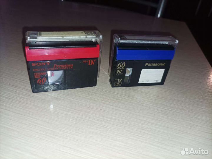 Minidv кассеты Panasonic и Sony