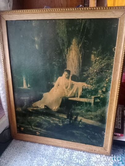 Репродукция на картоне