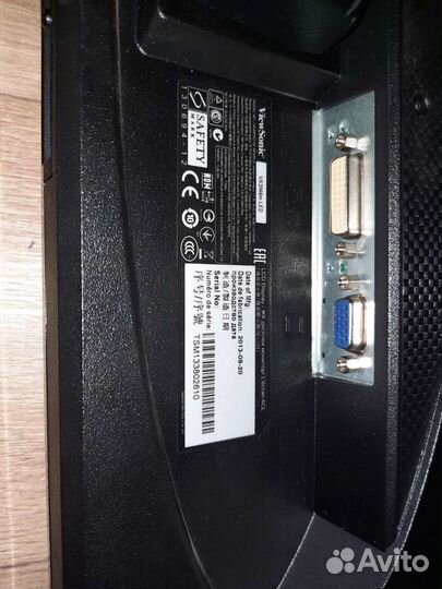 Монитор широкоформатный viewsonic 20