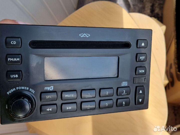 Штатная магнитола Chery Tiggo /Черри бронь Ухта