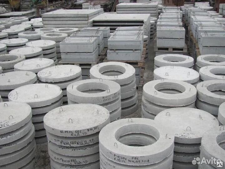 Жби Бетонные кольца плиты днища септик погреб