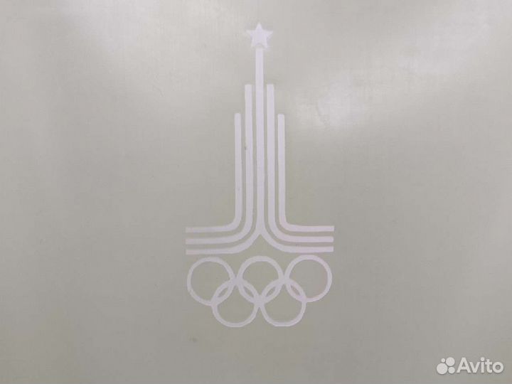Обложка на книгу с олимпийской символикой, б/у