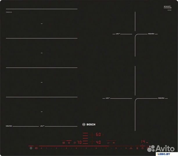 Варочная панель Bosch PXE601DC1E черный
