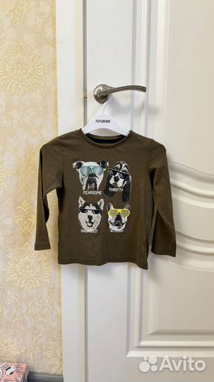 Лонгслив для мальчиков 104