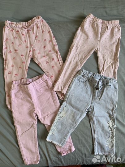 Вещи на девочку пакетом 68-74