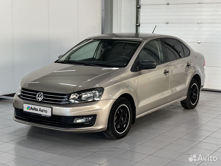 Volkswagen Polo 1.6 AT, 2016, 163 450 км