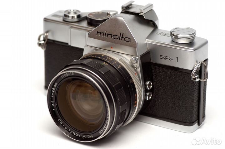 Minolta SR-1 + Minolta MC W.Rokkor-SG 28mm f3.5