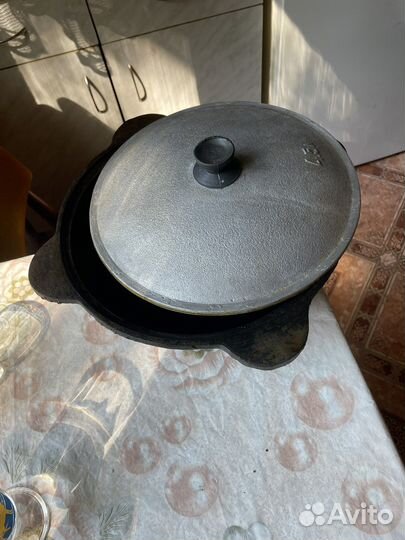 Казан чугунный
