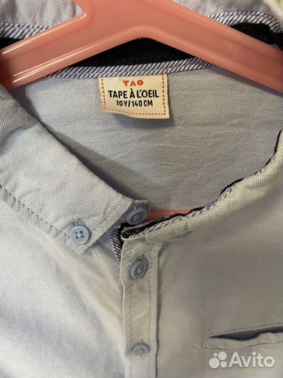 Рубашка для мальчика 140