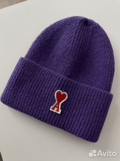 Зимняя шапка женская/детская Ami brand