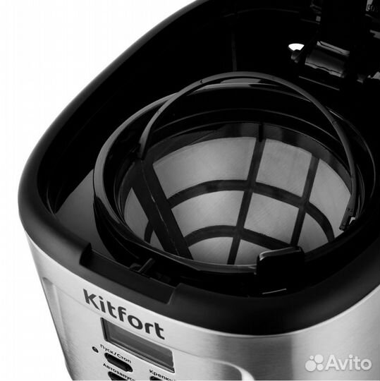 Кофеварка капельная Kitfort KT-727, Чёрный