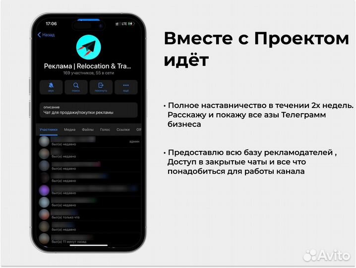Телеграмм Канал inтурист готовый бизнес