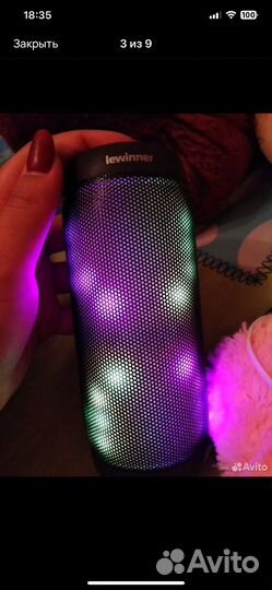 Блютуз колонка