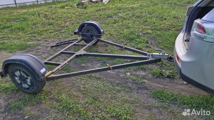 Автомобильный подкат, жёсткая сцепка