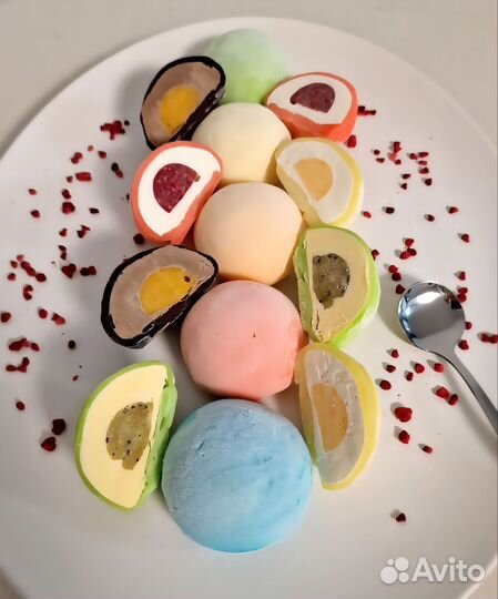 Японский десерт моти